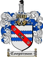 Cooperman coat of arms family crest download