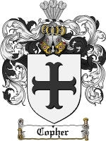 Copher coat of arms family crest download