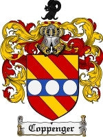 Coppenger coat of arms family crest download