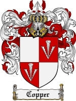 Copper coat of arms family crest download