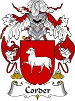 Corder coat of arms family crest download