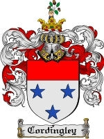 Cordingley coat of arms family crest download