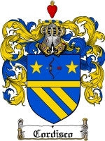 Cordisco coat of arms family crest download