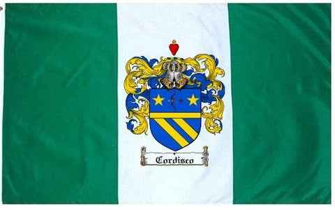 Cordisco family crest coat of arms flag