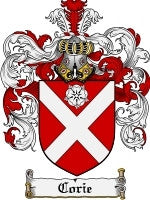 Corie coat of arms family crest download