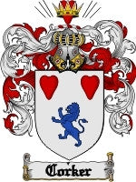 Corker coat of arms family crest download