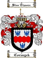 Cormyck coat of arms family crest download