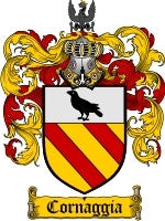 Cornaggia coat of arms family crest download