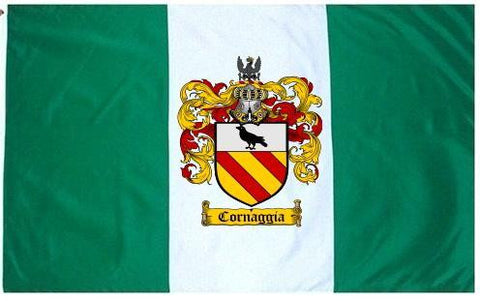 Cornaggia family crest coat of arms flag