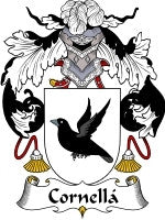 Cornella coat of arms family crest download