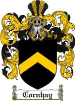 Cornhay coat of arms family crest download