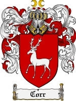 Corr coat of arms family crest download