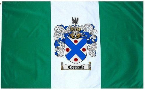 Correale family crest coat of arms flag