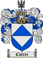 Correr coat of arms family crest download