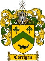 Corrigan coat of arms family crest download