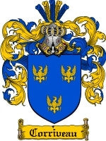 Corriveau coat of arms family crest download