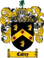 Corry coat of arms family crest download