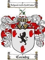 Corsby coat of arms family crest download