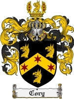 Cory coat of arms family crest download