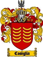 Coseglia coat of arms family crest download