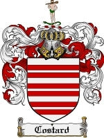 Costard coat of arms family crest download