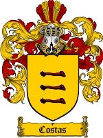 Costas coat of arms family crest download