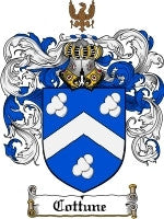 Cottune coat of arms family crest download