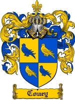 Couey coat of arms family crest download