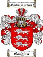 Couglan coat of arms family crest download