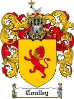 Coulley coat of arms family crest download