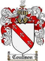 Coullson coat of arms family crest download