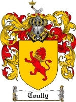 Coully coat of arms family crest download
