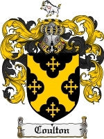 Coulton coat of arms family crest download