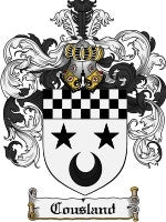 Cousland coat of arms family crest download