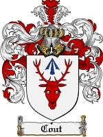 Cout coat of arms family crest download