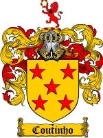 Coutinho coat of arms family crest download