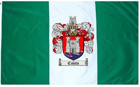 Couto family crest coat of arms flag