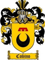 Covino coat of arms family crest download