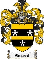 Cowerd coat of arms family crest download