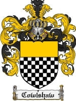 Cowlshaw coat of arms family crest download