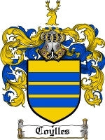 Coylles coat of arms family crest download