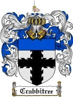 Crabbitree coat of arms family crest download