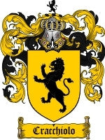 Cracchiolo coat of arms family crest download