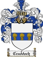 Craddoch coat of arms family crest download