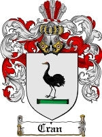 Cran coat of arms family crest download