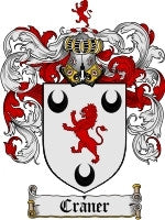 Craner coat of arms family crest download