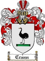 Crann coat of arms family crest download