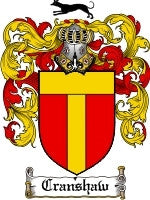 Cranshaw coat of arms family crest download