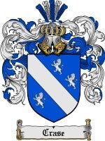 Crase coat of arms family crest download