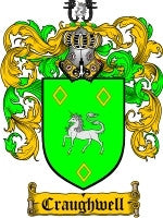 Craughwell coat of arms family crest download